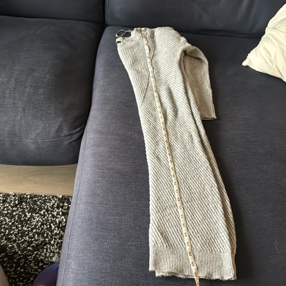 RW and Co grey sweater dress shoulder cutouts - Picture 5 of 5